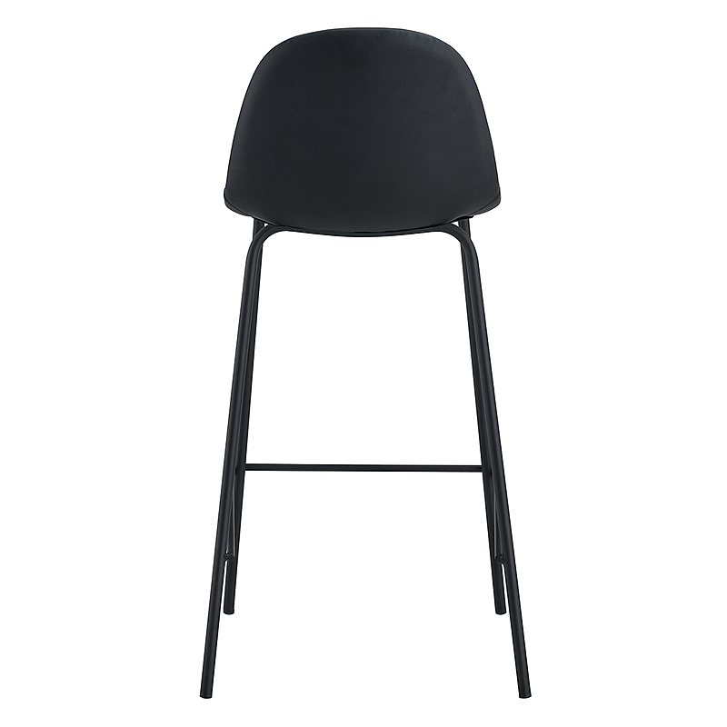 SARMIENTO Set of 2 Leatherette Bar Stool 9 SARMIENTO Set of 2 Leatherette Bar Stool