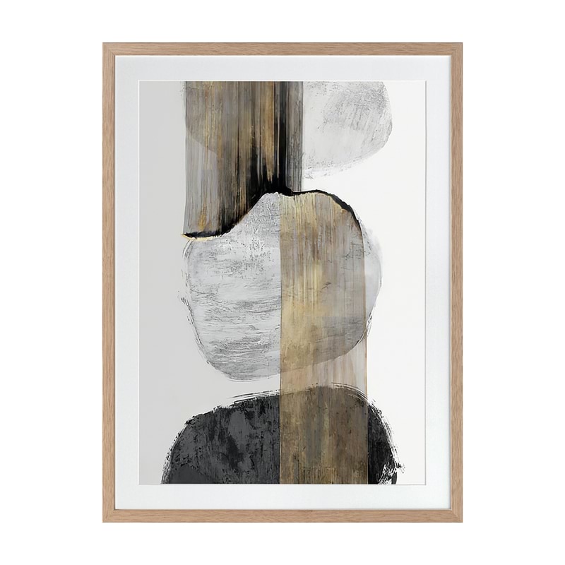PEBBLE II Framed Print 1 PEBBLE II Framed Print