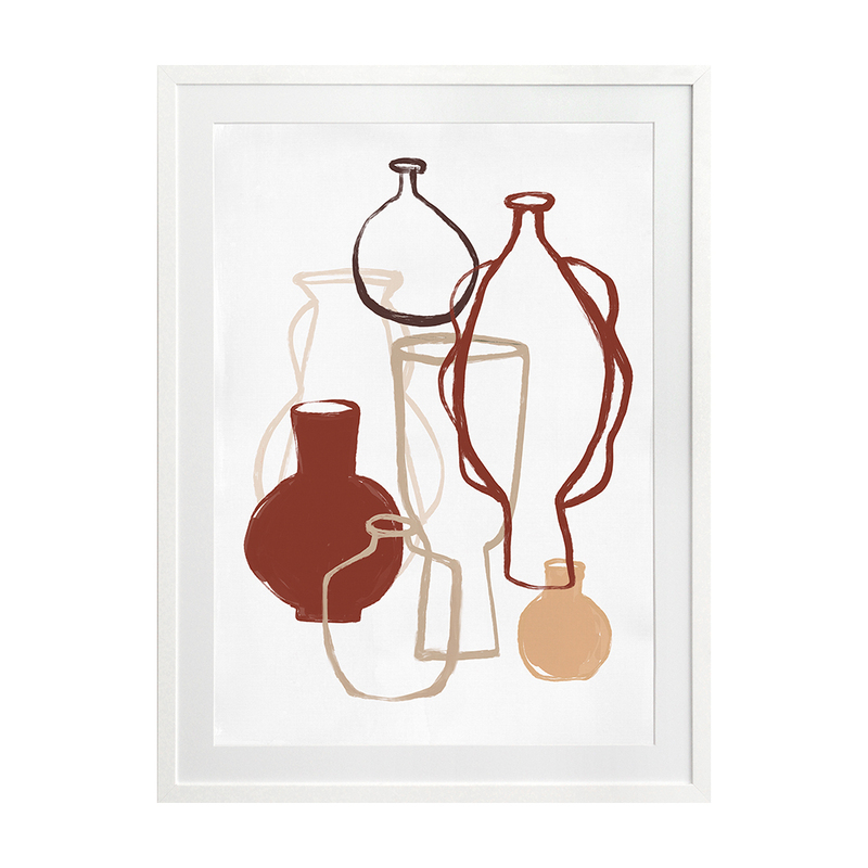 OPEN AIR MARKET III Framed Print 1 OPEN AIR MARKET III Framed Print