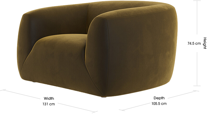 ZEPPLYN Fabric Armchair 13 ZEPPLYN Fabric Armchair
