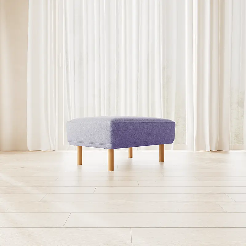 TOMI Fabric Ottoman 1 TOMI Fabric Ottoman