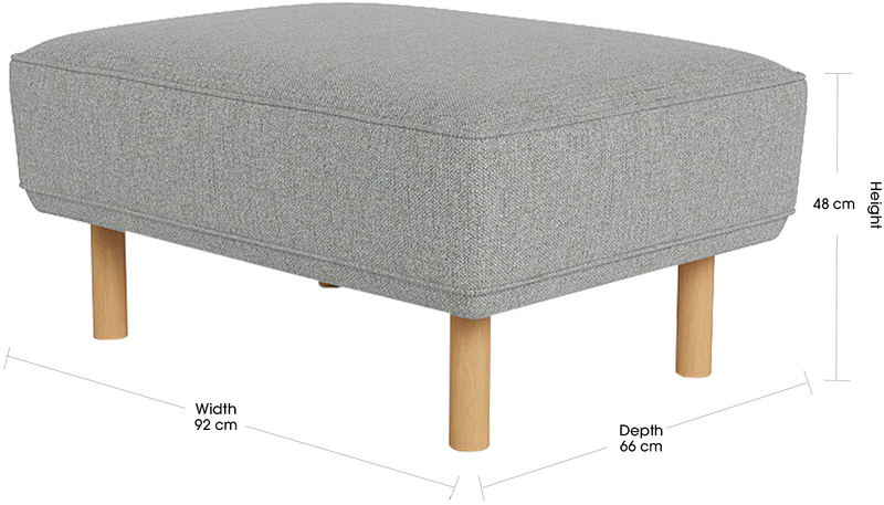 TOMI Fabric Ottoman 13 TOMI Fabric Ottoman