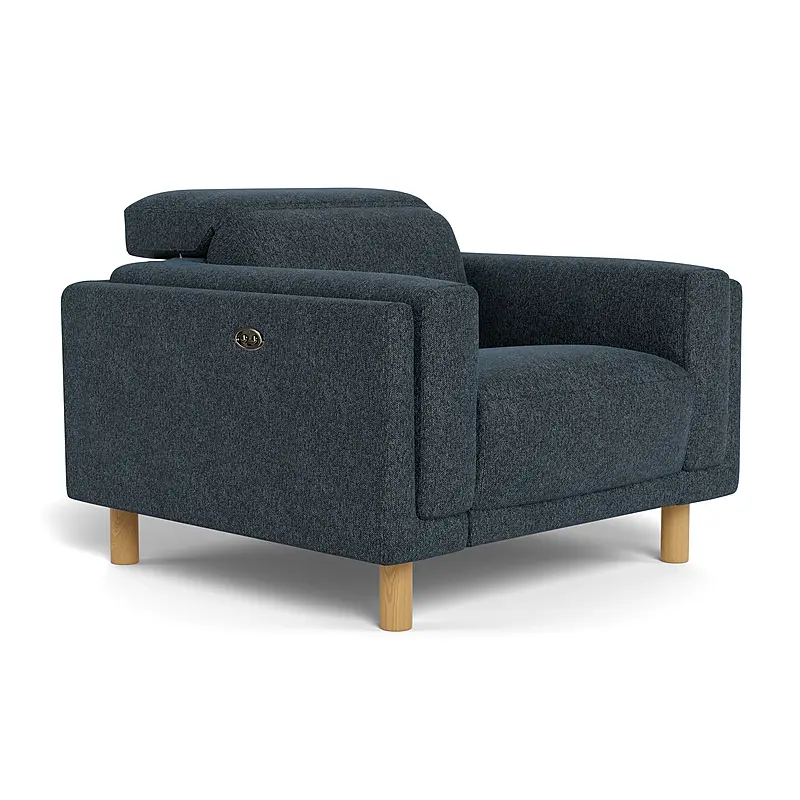 HENRY Fabric Battery Recliner Armchair 11 HENRY Fabric Battery Recliner Armchair