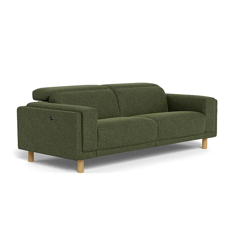 HENRY Fabric Battery Recliner Sofa 11 HENRY Fabric Battery Recliner Sofa