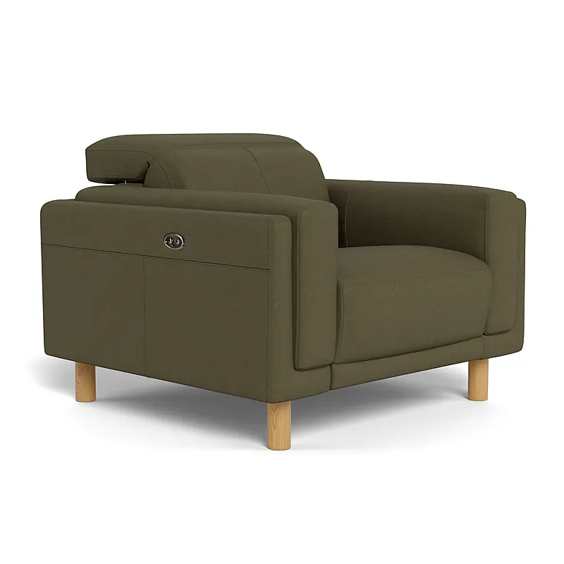 HENRY Leather Electric Recliner Armchair 11 HENRY Leather Electric Recliner Armchair