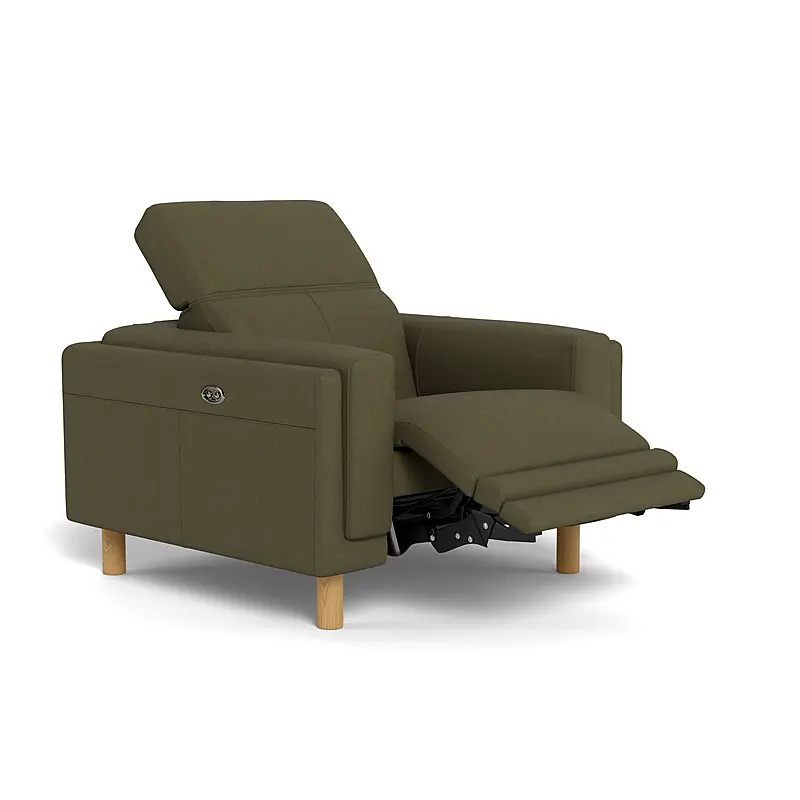 HENRY Leather Electric Recliner Armchair 15 HENRY Leather Electric Recliner Armchair