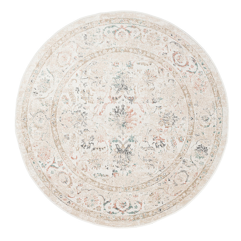 CARIBOU Round Washable Rug