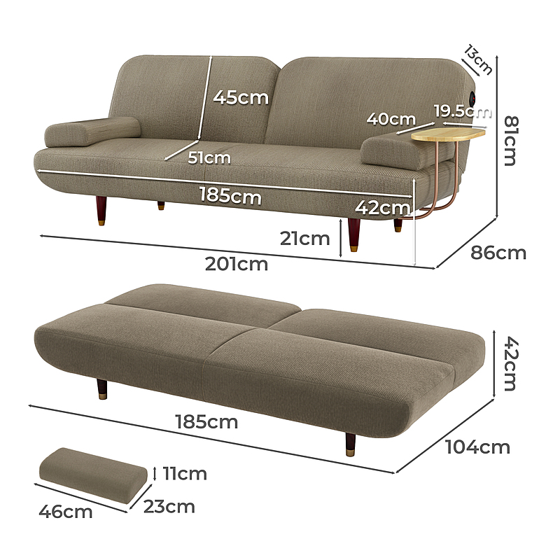 HIRADO Fabric Sofa 14 HIRADO Fabric Sofa