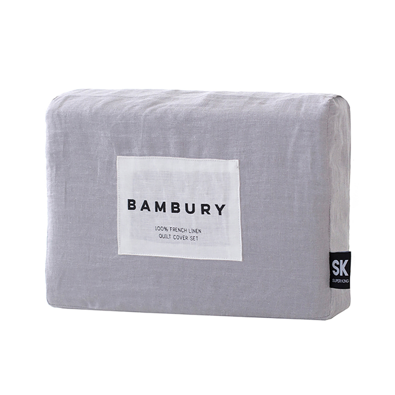 BAMBURY Linen Quilt Cover Set 8 BAMBURY Linen Quilt Cover Set