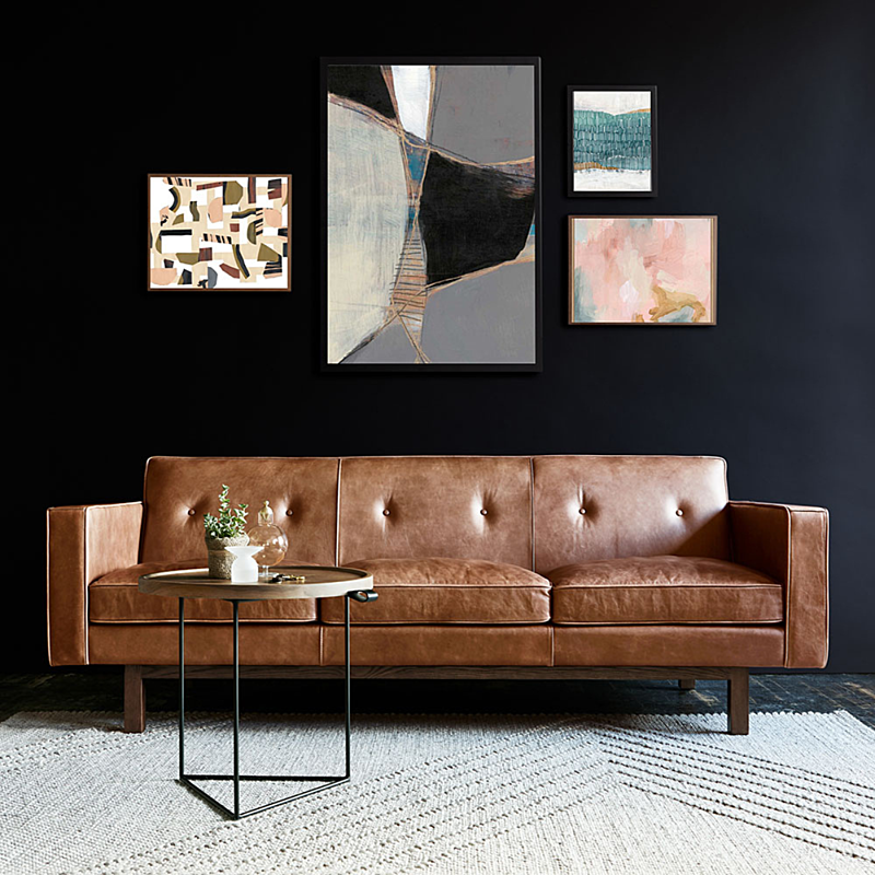 MUDDLED APRICOT III Stretched Canvas 1 MUDDLED APRICOT III Stretched Canvas