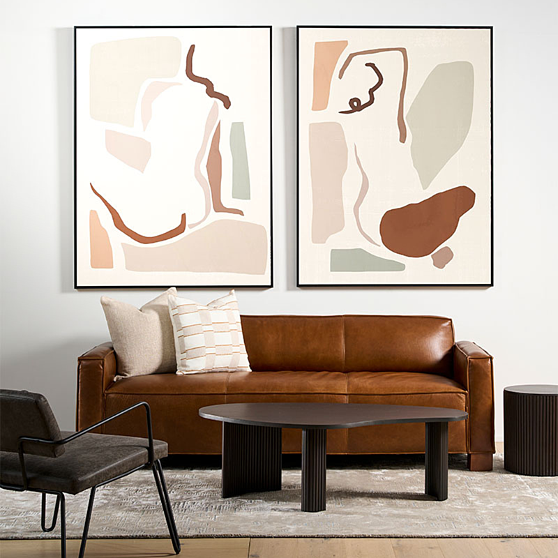 LOUNGE ABSTRACT II Stretched Canvas 9 LOUNGE ABSTRACT II Stretched Canvas