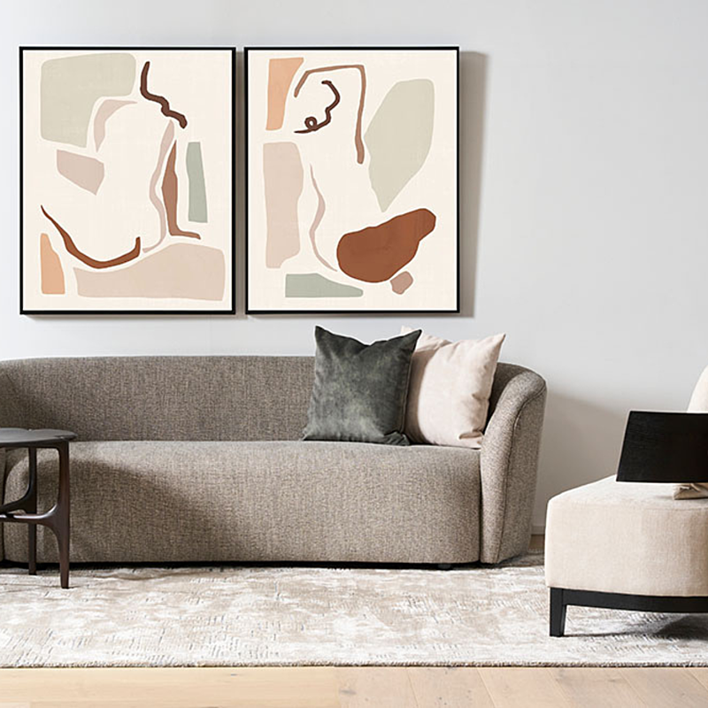 LOUNGE ABSTRACT II Stretched Canvas 10 LOUNGE ABSTRACT II Stretched Canvas