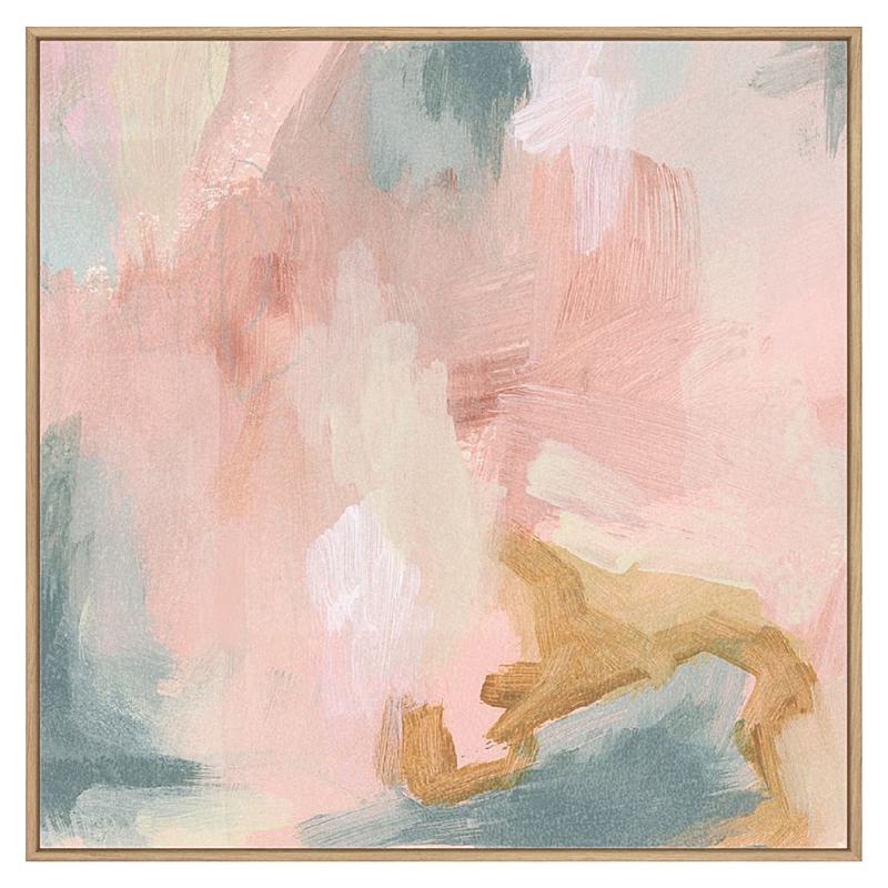 MUDDLED APRICOT III Stretched Canvas 5 MUDDLED APRICOT III Stretched Canvas