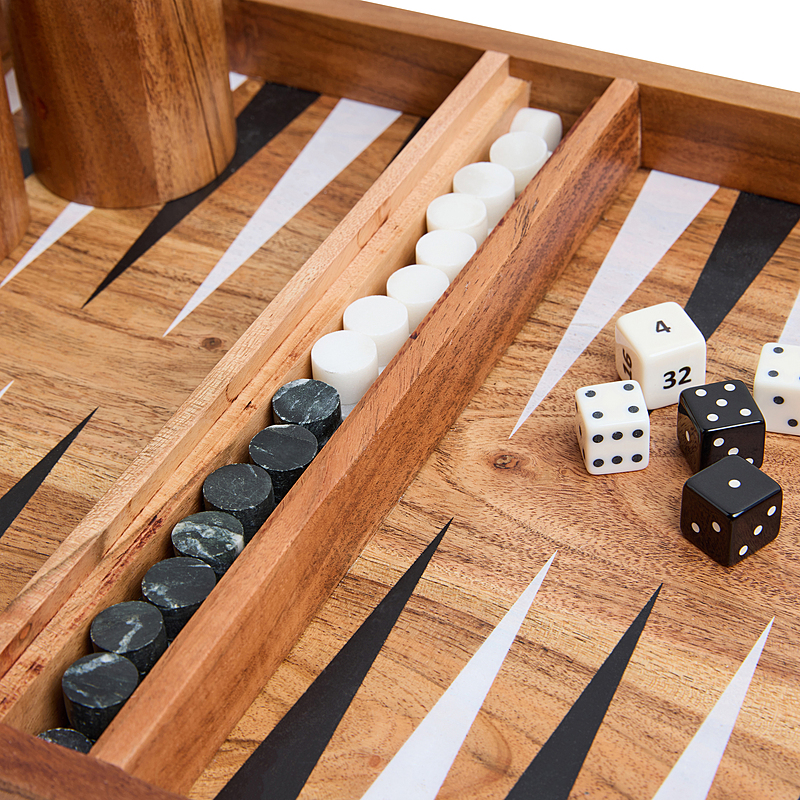 BACKGAMMON Board Game 7 BACKGAMMON Board Game
