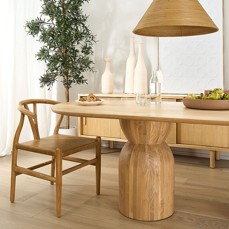 OLIVARES Oval Dining Table 8 OLIVARES Oval Dining Table