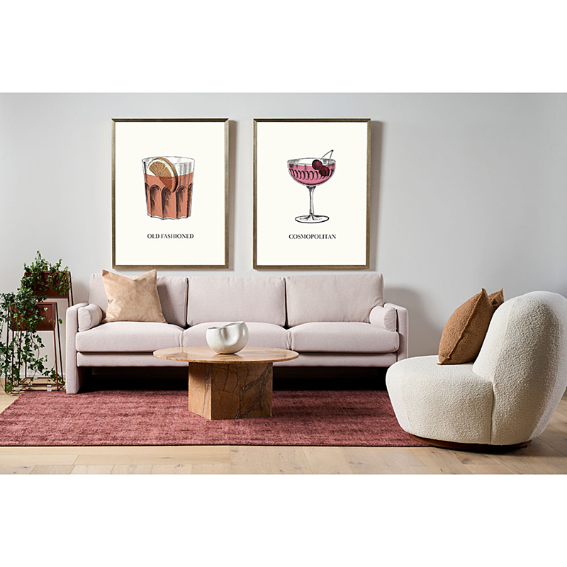 COCKTAILS OLD FASHIONED Print Framed To Edge 10 COCKTAILS OLD FASHIONED Print Framed To Edge