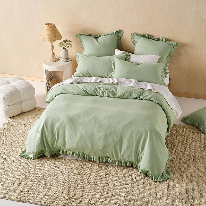 VINTAGE RUFFLE European Pillowcase 5 VINTAGE RUFFLE European Pillowcase