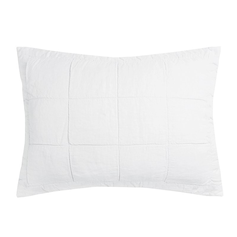 BAMBURY Quilted Linen Pillowcase 1 BAMBURY Quilted Linen Pillowcase