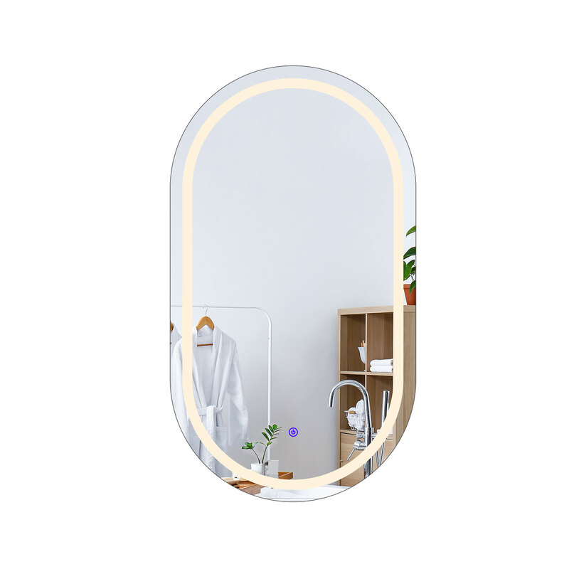 FUJITA Oval LED Wall Mirror 12 FUJITA Oval LED Wall Mirror