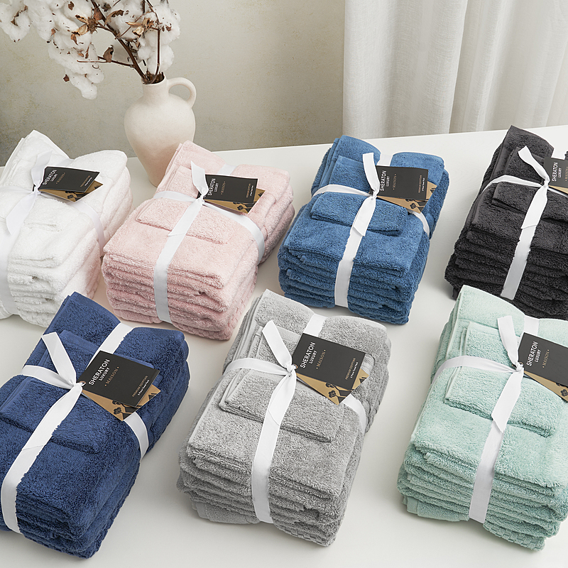 EGYPTIAN Set of 5 Bath Towel Set 7 EGYPTIAN Set of 5 Bath Towel Set