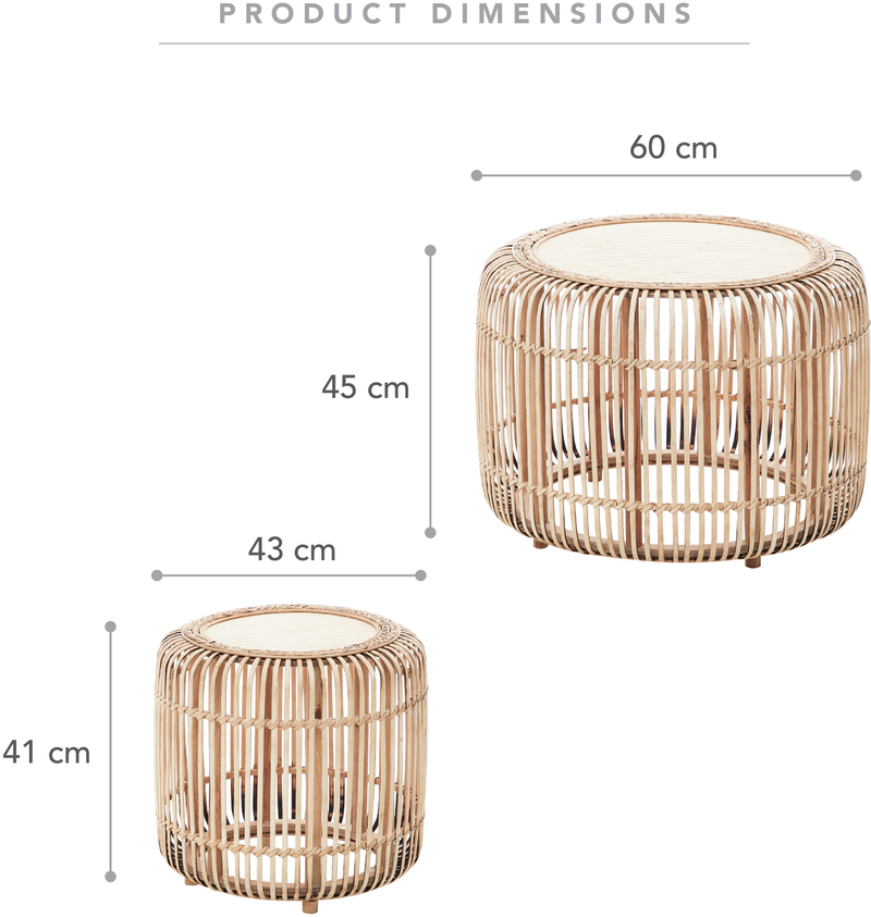 CALGARY Coffee Table Set of 2 20 CALGARY Coffee Table Set of 2