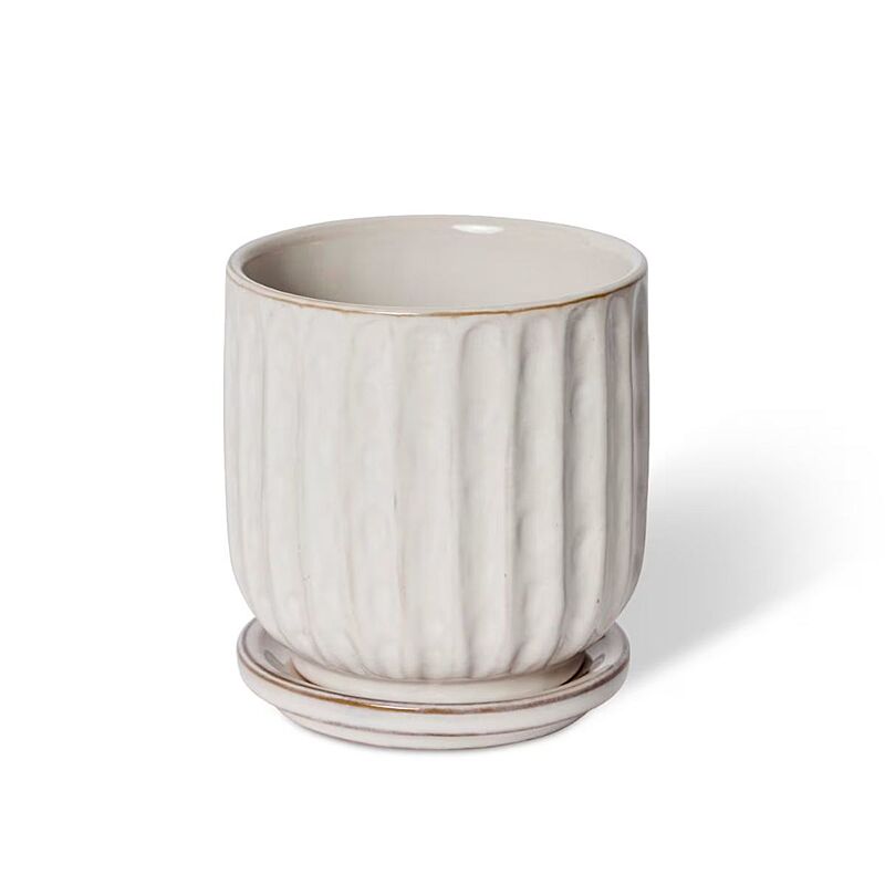 LIRAH Pot with Saucer 1 LIRAH Pot with Saucer