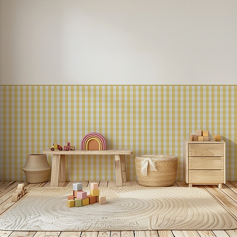 GINGHAM PATTERN Wall Panel