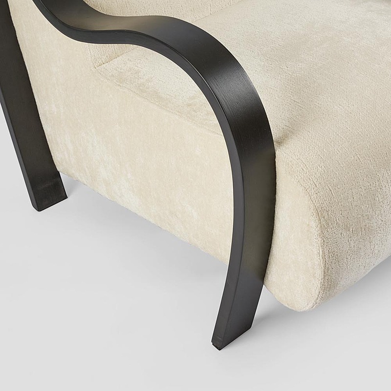RAMAPO Fabric Occasional Armchair 8 RAMAPO Fabric Occasional Armchair