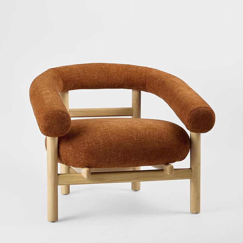 LUCHENG Fabric Occasional Armchair 5 LUCHENG Fabric Occasional Armchair