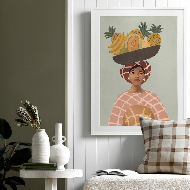 ALMA DE VERANO Framed Print 1 ALMA DE VERANO Framed Print