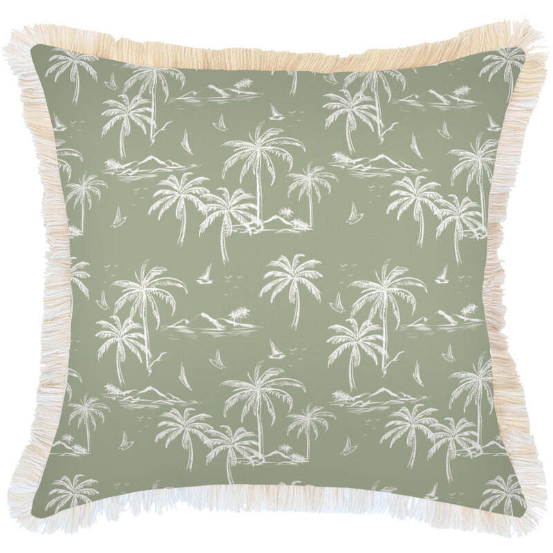 TOMOMI Cushion Cover with Fringe