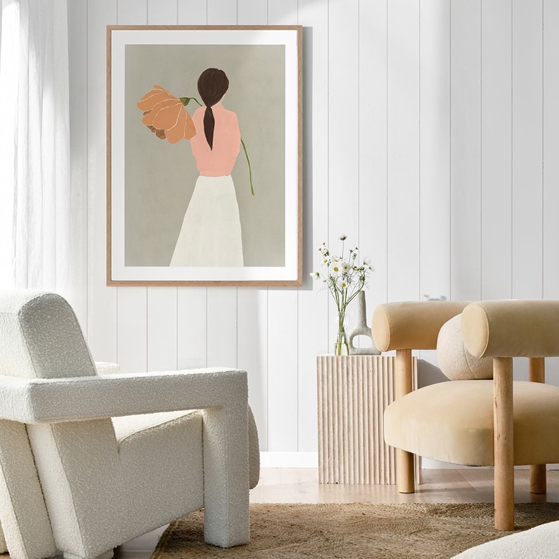 LILIAN IN JUNE Framed Print 1 LILIAN IN JUNE Framed Print
