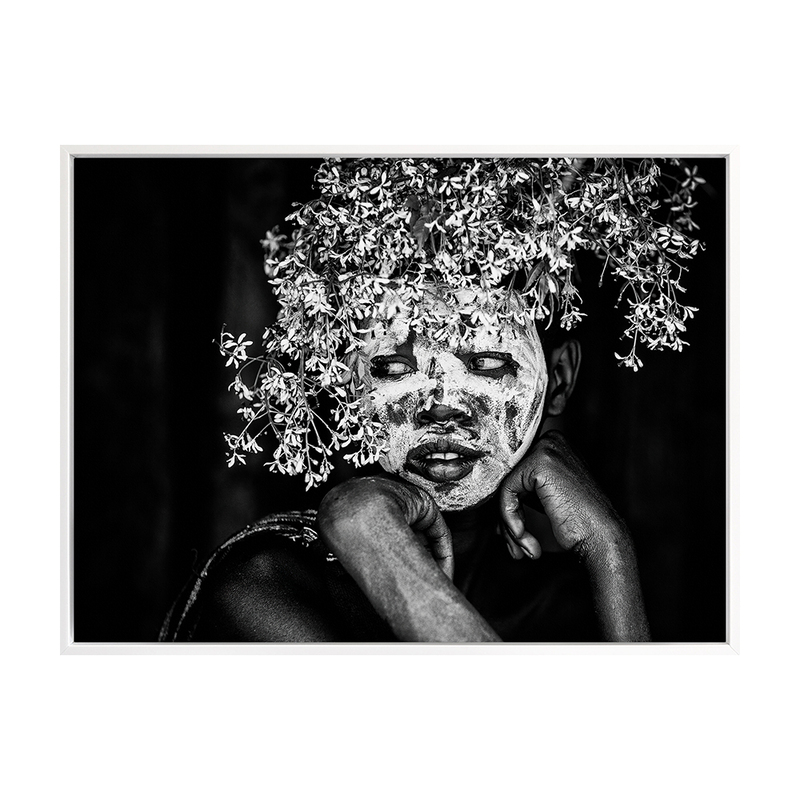 TRIBAL FLOWERS I Canvas
