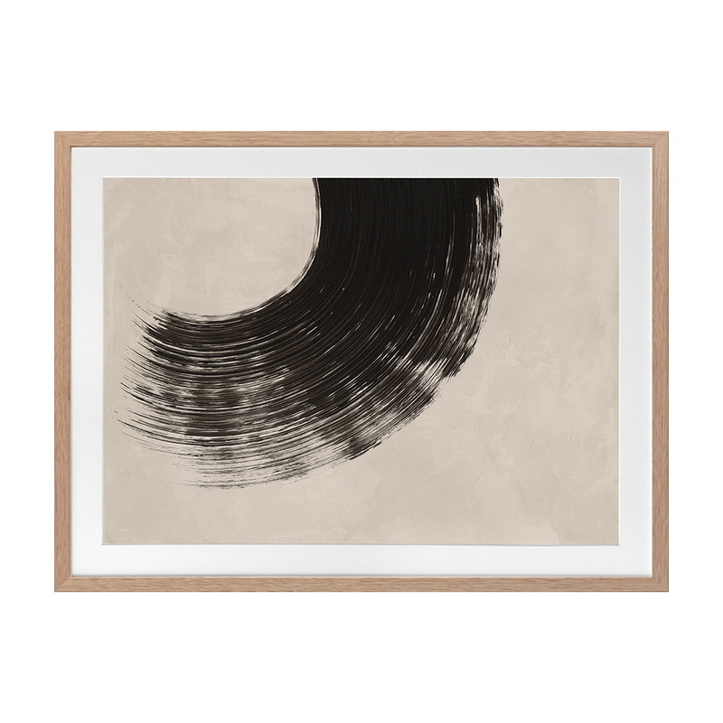 IMPERFECT BEAUTY BLACK II Framed Print With Mat L 4 IMPERFECT BEAUTY BLACK II Framed Print With Mat L